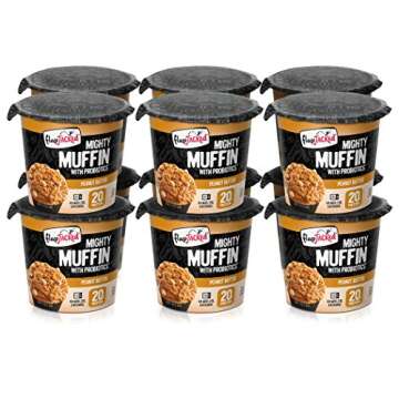 FlapJacked Peanut Butter Muffins - Gluten Free, Protein Packed Delight