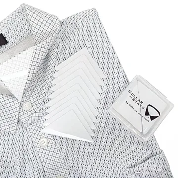 Collar Stays for Polo Shirts Non-Curl Durable Adhesive