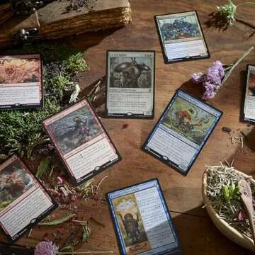 Magic: The Gathering Bloomburrow Commander Deck - Family Matters (100-Card Deck, 2-Card Collector Booster Sample Pack + Accessories)