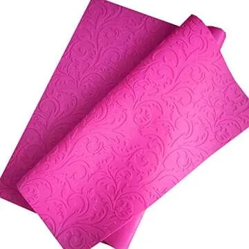 Xidmold 23 x15in Silicone Imprint Mat Baking Mold, Flower Cake Embosser Lace Mat Fondant Impression Press Mold Decorating Tool, Sugar Craft Icing Candy Moulds Craft Embossing Pad