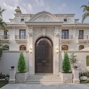 3ft Artificial Topiary Trees Artificial Cedar Trees UV Resistant Bushes Potted Set of 2 Faux Shrubs ...