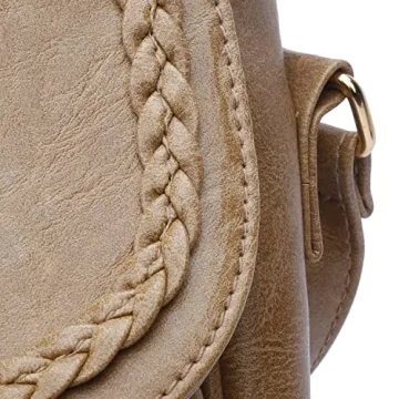 KKXIU Stylish Crossbody Bag with Vintage Charm for Women