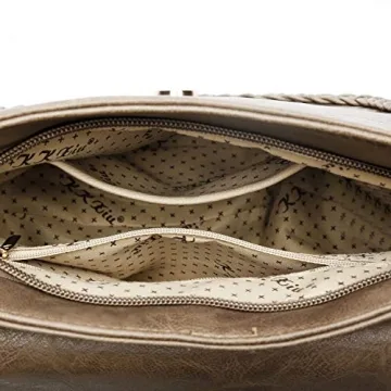 KKXIU Stylish Crossbody Bag with Vintage Charm for Women