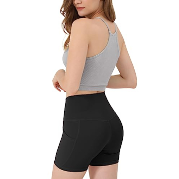 Comfortable ODODOS Women's Rib-Knit Crop Tank Tops