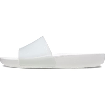 Comfortable Crocs Women's Splash Slides Sandal in White