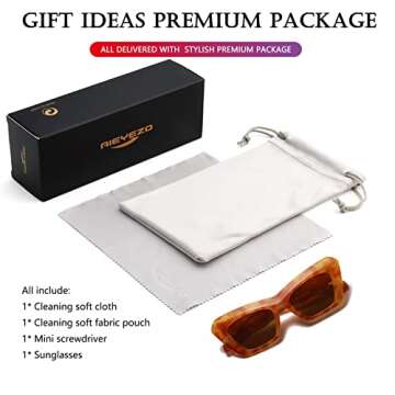 Stylish AIEYEZO Modern Cateye Sunglasses for Women