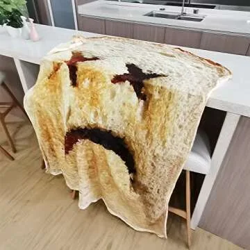 Toast Blanket 2.0 Double-Sided Fun for All Ages
