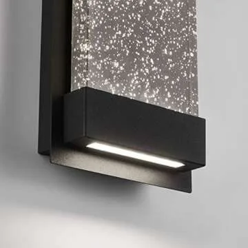 Artika Black Modern LED Sconce for Outdoor Lighting