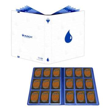 Ultra PRO - Mana 8 9-Pocket PRO-Binder - Island for Magic: The Gathering, Holds & Protects 360 Stand...