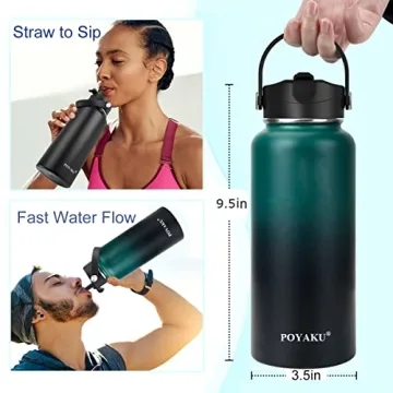 32oz Insulated Stainless Steel Bottle for All Beverages