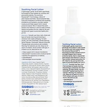 Ceramedx Soothing Facial Lotion for Dry Skin