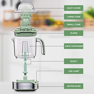 Electric Citrus Juicer - 1.2L Powerful & Compact Juicer