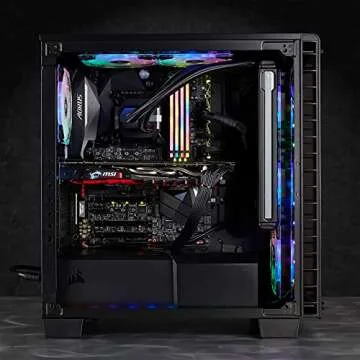 Corsair Vengeance RGB Pro 64GB (4x16GB) DDR4 3200 (PC4-25600) C16 Desktop Memory – Black