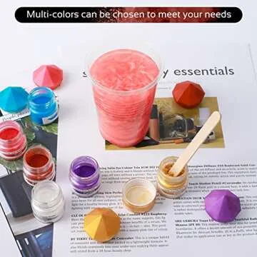 Jelife Rose Gold Edible Luster Dust - 5 Grams Food Grade Cake Dust Shimmer Powdered, Edible Metallic Powder Food Coloring for Cake Decorating, Chocolates, Fondant, Drinks, Painting & More, Vegan