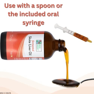 Flavorful Green Pasture Fermented Skate Liver Oil - 6 Oz