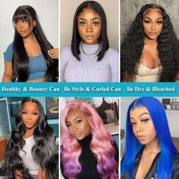 ALLRUN Straight Bundles Human Hair 14 16 18Inch 10A 100% Unprocessed Brazilian Virgin Raw Hair 3 Bundles Straight Human Hair Bundles Human Hair Extensions Remy Hair Double Weft