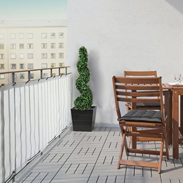 Artificial Spiral Topiary Trees 2 Pack Indoor Outdoor Decor