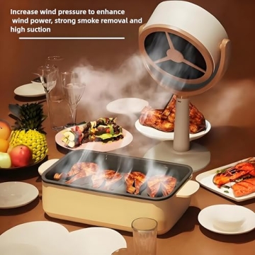 Portable Range Hood - Smoke Purifier for Indoor Use