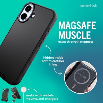 Smartish iPhone 17 MagSafe Case - Gripmunk Slim Cover