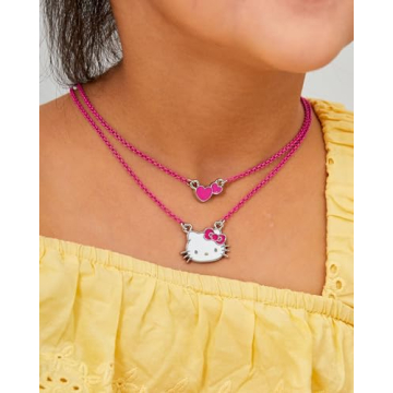 Hello Kitty Layered Necklace by Sally Rose - Perfect Gift
