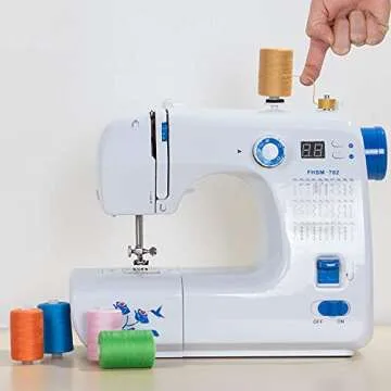 NEX Sewing Thread Assortment Cotton Spools Thread Set for Hand & Machine Sewing, Quilting, Embroidery - 24 Colors 1000 Yards Each