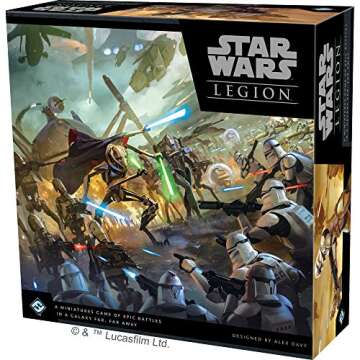 Star Wars Legion Clone Wars CORE SET | Strategy Game for Adults and Teens | Two Player Miniatures Ba...