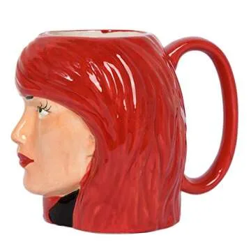Black Widow Ceramic Character Mug - Officially Licensed Marvel Merchandise