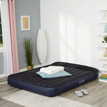 Intex Dura Beam Fiber-Tech Inflatable Airbed with Pump