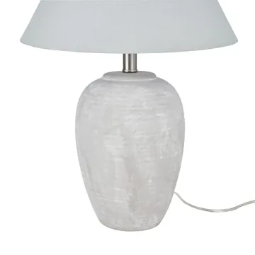 Nourison Vintage Distressed Ceramic Table Lamp - Elegant Design