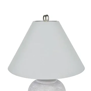 Nourison Vintage Distressed Ceramic Table Lamp - Elegant Design