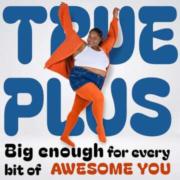 Silky Toes Womens Plus Size Opaque Microfiber Casual Tights- 1 or 2 Pairs (7/8, Orange- 1 Pair)