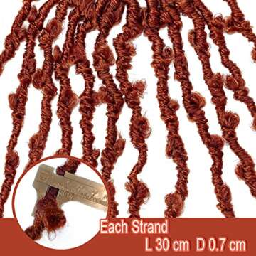 Glecurv 12 Inch Butterfly Locs - Easy, Stylish Extensions