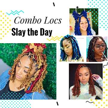 Glecurv 12 Inch Butterfly Locs - Easy, Stylish Extensions