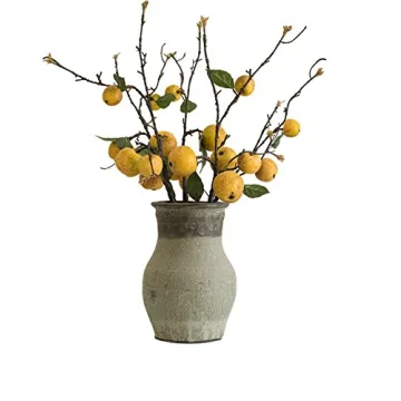 Zzooi Artificial Pear Tree Branches for Elegant Decor