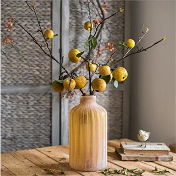 Zzooi Artificial Pear Tree Branches for Elegant Decor