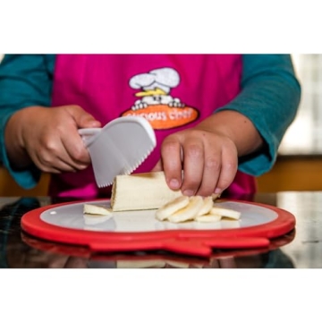 Curious Chef 3-Piece Knife Set for Kids - Safe Cooking Tools
