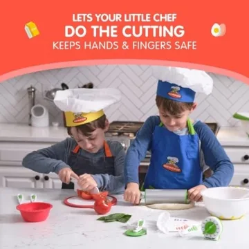 Curious Chef 3-Piece Knife Set for Kids - Safe Cooking Tools