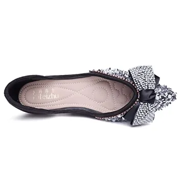 Rhinestone Wedding Flats for Women – Stylish Comfort Shoes