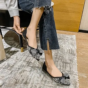 Rhinestone Wedding Flats for Women – Stylish Comfort Shoes