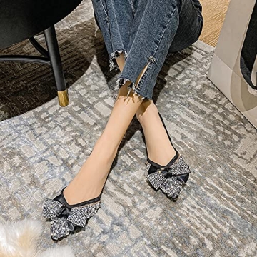 Rhinestone Wedding Flats for Women – Stylish Comfort Shoes