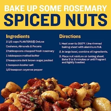Healthy Plant-Based Party Snack Nuts - PLANTERS