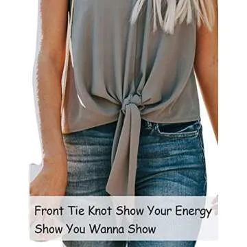 Topstype Women’s Stylish Sleeveless Tank Top for Summer