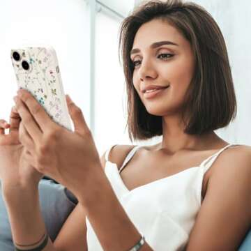 RALEAVO Floral iPhone 13 Case - Stylish & Slim Design