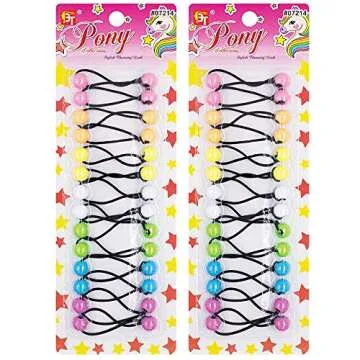 Beauty Town 28 Pcs Hair Ties for Children - Assorted Colors