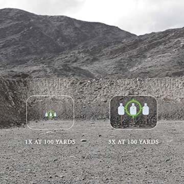 HHS Green Holographic Hybrid Sight EXPS2-0GRN with G33 Magnifier