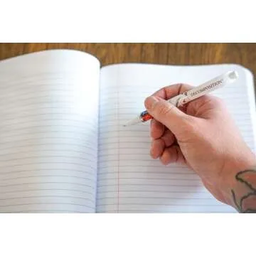 Decomposition Redwood Creek College Ruled Composition Notebook - 9.75 x 7.5 Journal with 160 Lined Pages - Notebooks for School Supplies, Home & Office - 100% Recycled Paper - Made in USA