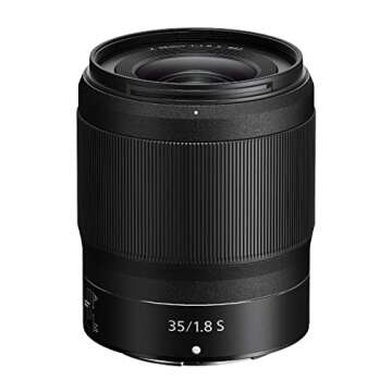 Nikon NIKKOR Z 35mm f/1.8 S | Premium large aperture 35mm prime lens for Z series mirrorless cameras...