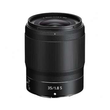 Nikon NIKKOR Z 35mm f/1.8 S | Premium large aperture 35mm prime lens for Z series mirrorless cameras | Nikon USA Model