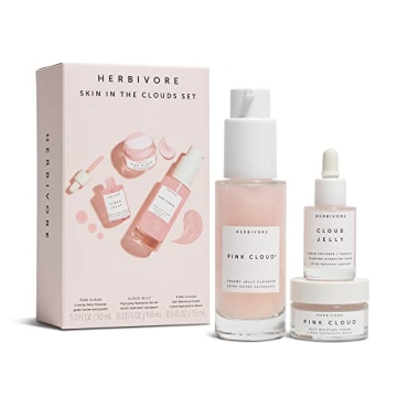 HERBIVORE Skin In The Clouds 3-step Plumping Hydration Set – Elevate Your Skincare Routine