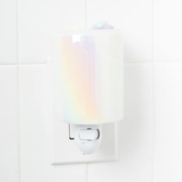 Happy Wax Iridescent Pink Outlet Warmer for Home Scents